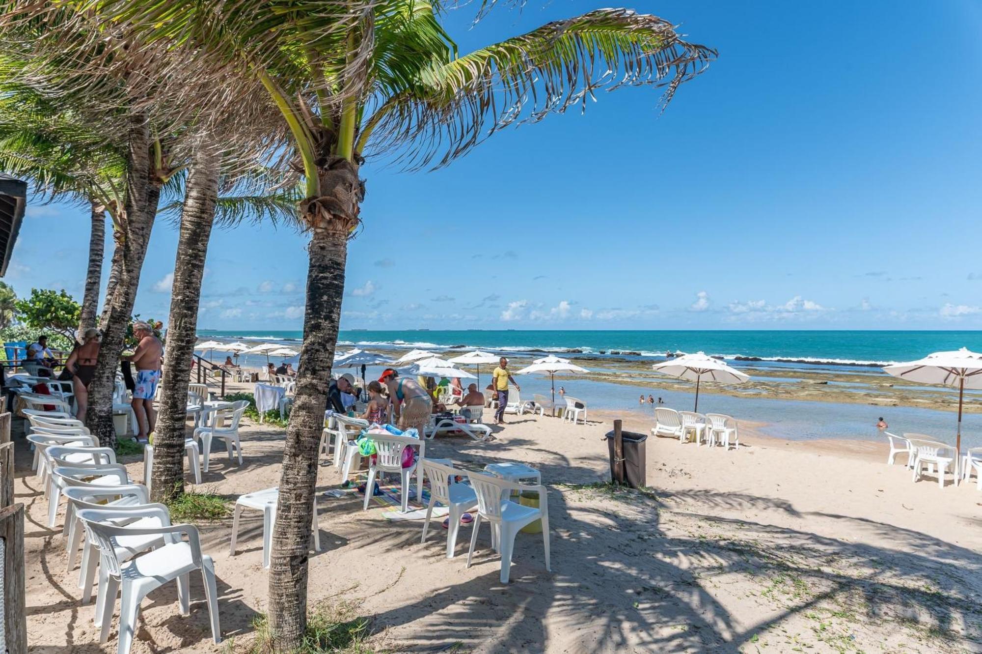 Marulhos Suites Resort Muro Alto Beira Mar Por Brevelar Pôrto das Galinhas Eksteriør bilde